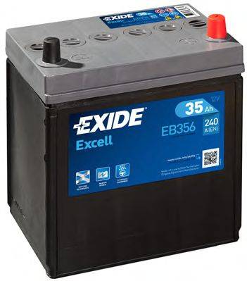 EXIDE EB356 Стартерна акумуляторна батарея; Стартерна акумуляторна батарея