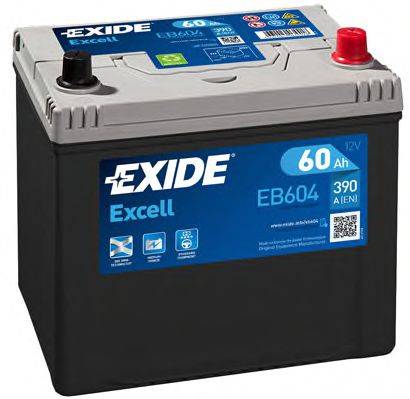EXIDE EB604 Стартерна акумуляторна батарея; Стартерна акумуляторна батарея