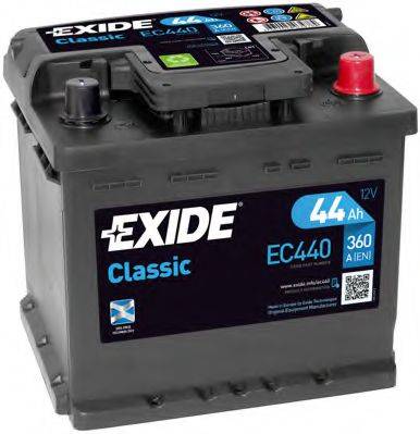 EXIDE EC440 Стартерна акумуляторна батарея; Стартерна акумуляторна батарея
