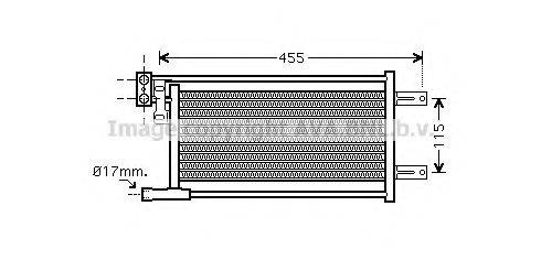 KAGER 314153 масляний радіатор, моторне масло