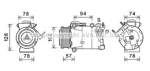 AVA QUALITY COOLING FDK587