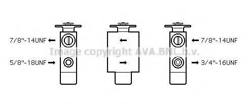 AVA QUALITY COOLING MS1101 Розширювальний клапан, кондиціонер