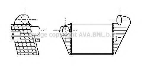 AVA QUALITY COOLING ST4034 Інтеркулер