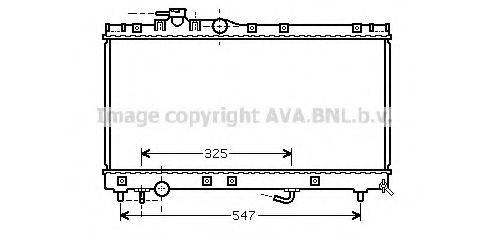 BLUE PRINT ADT398128C Радіатор, охолодження двигуна