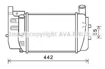 AVA QUALITY COOLING TO4645 Інтеркулер