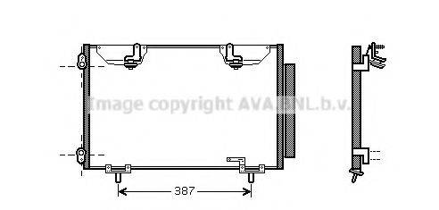 AVA QUALITY COOLING TO5327D Конденсатор, кондиціонер