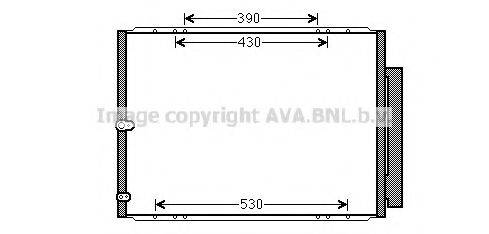 AVA QUALITY COOLING TO5568D Конденсатор, кондиціонер