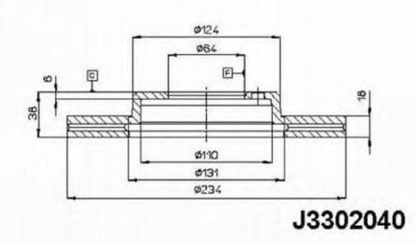 NIPPARTS J3302040