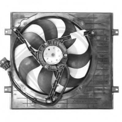 DIEDERICHS 2213201 Вентилятор, охолодження двигуна