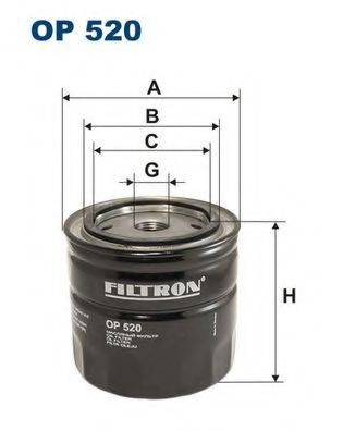 FILTRON OP520 Масляний фільтр