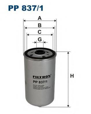 MANN-FILTER WDK725 Паливний фільтр