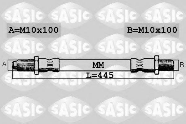 SASIC SBH6333 Гальмівний шланг
