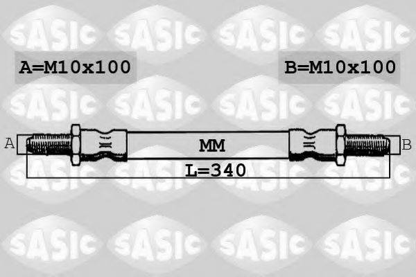 SASIC SBH6334 Гальмівний шланг