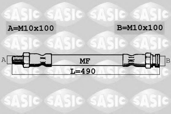 SASIC SBH6355 Гальмівний шланг