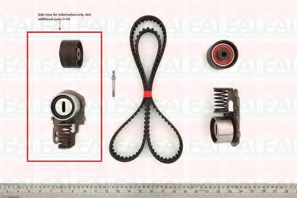 FIAT 9400816549(KIT) Комплект ременя ГРМ