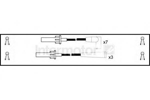 STANDARD 76248 Комплект дротів запалювання