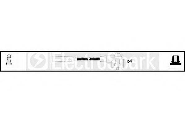 STANDARD OEK223 Комплект дротів запалювання