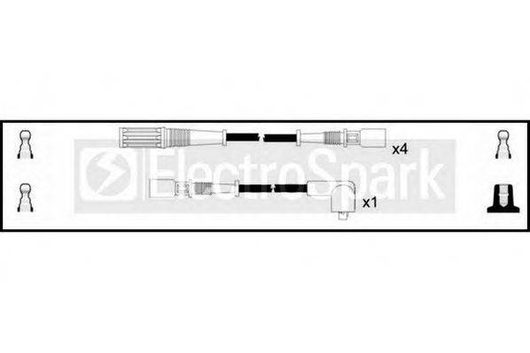 STANDARD OEK120 Комплект дротів запалювання