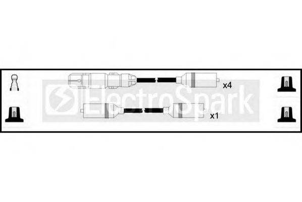 STANDARD OEK545 Комплект дротів запалювання
