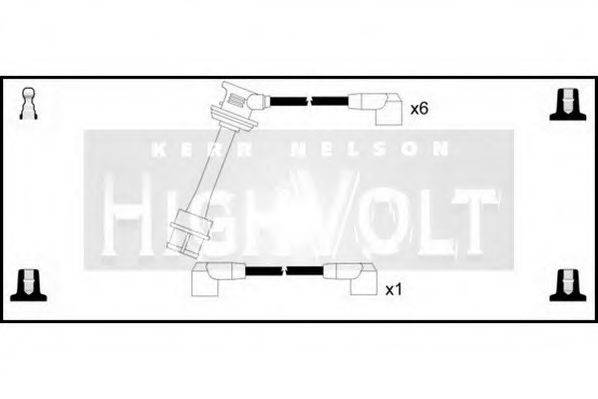 STANDARD OEF371 Комплект дротів запалювання