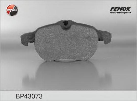 FENOX 23402 Комплект гальмівних колодок, дискове гальмо