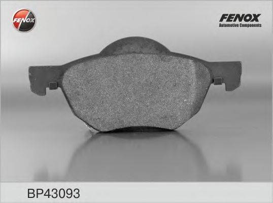 FENOX 23720 Комплект гальмівних колодок, дискове гальмо