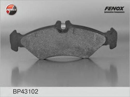 FENOX 21622 Комплект гальмівних колодок, дискове гальмо