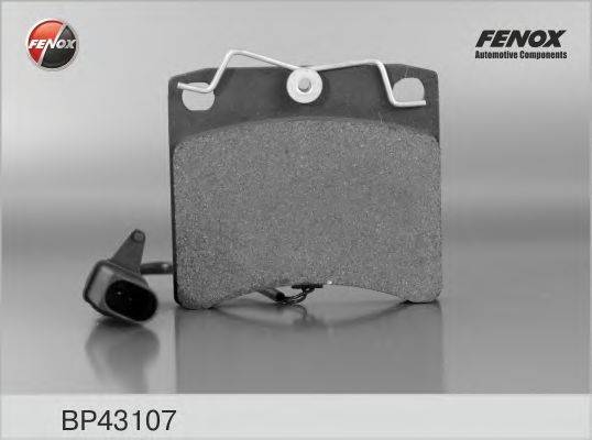 FENOX 23176 Комплект гальмівних колодок, дискове гальмо