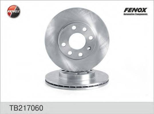 FENOX TB217060 гальмівний диск