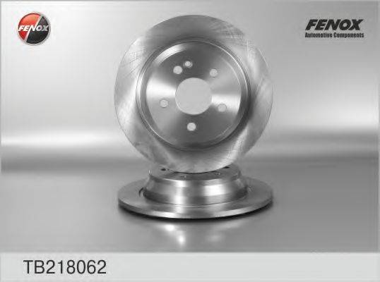 FENOX TB218062 гальмівний диск