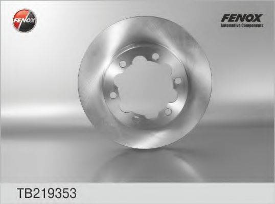 FENOX TB219353 гальмівний диск