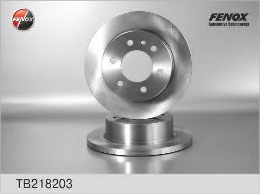 FENOX TB218203 гальмівний диск