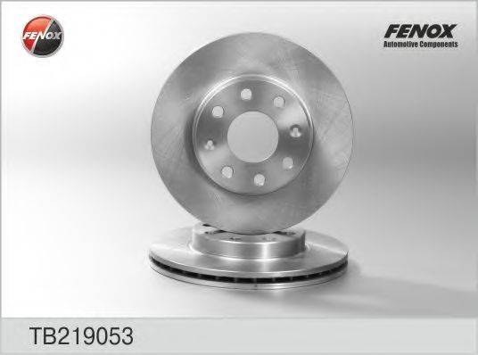 FENOX TB219053 гальмівний диск