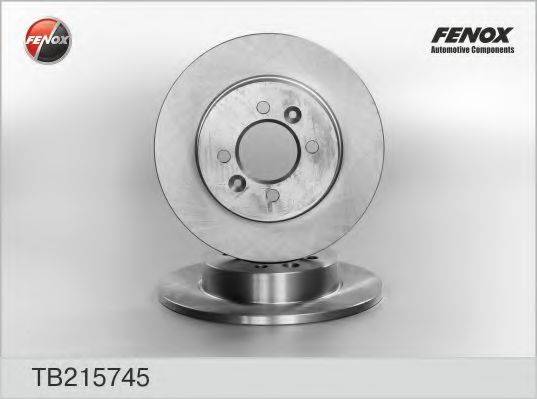FENOX TB215745 гальмівний диск
