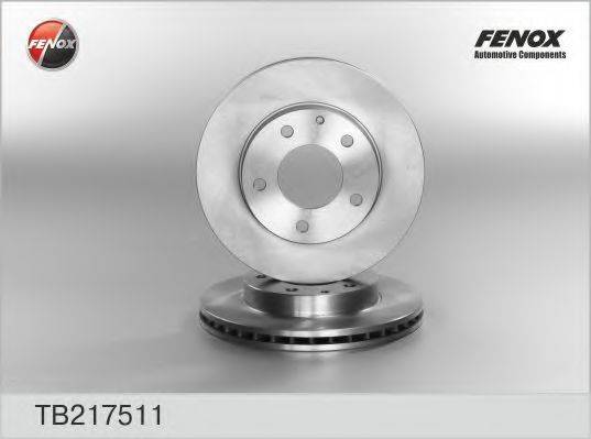 FENOX TB217511 гальмівний диск