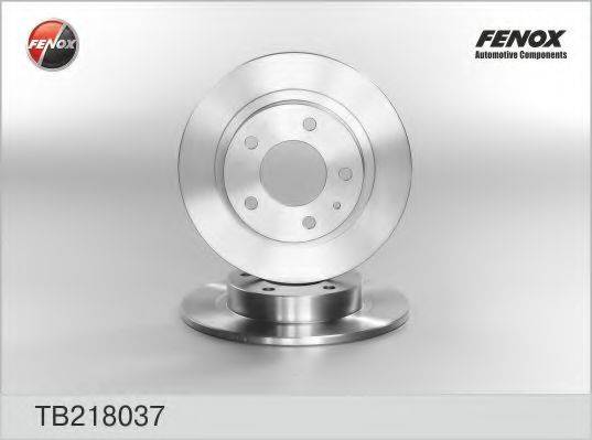 FENOX TB218037 гальмівний диск