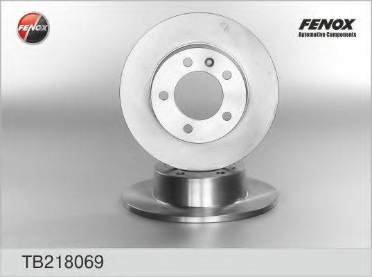 FENOX TB218069 гальмівний диск