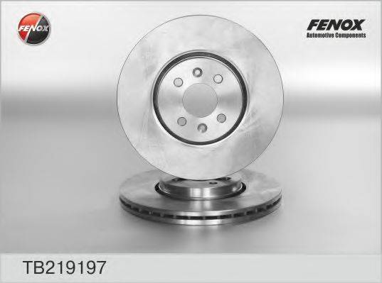FENOX TB219197 гальмівний диск