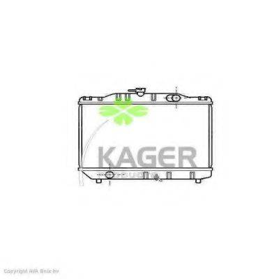 KAGER 311070 Радіатор, охолодження двигуна