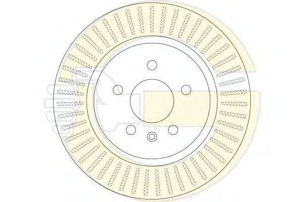 GIRLING 6063712 гальмівний диск