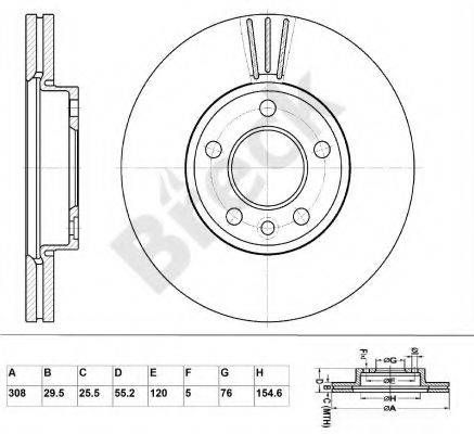 BRECK BR 360 VA100