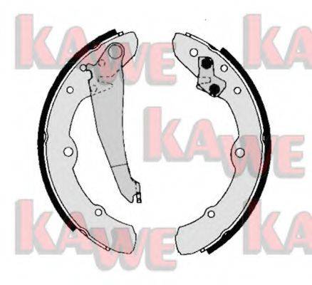 KAWE 00150 Комплект гальмівних колодок