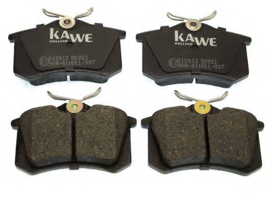 KAWE 810013 Комплект гальмівних колодок, дискове гальмо