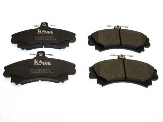 KAWE 810026 Комплект гальмівних колодок, дискове гальмо