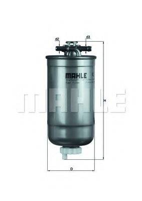 MAHLE ORIGINAL KL1471D Паливний фільтр