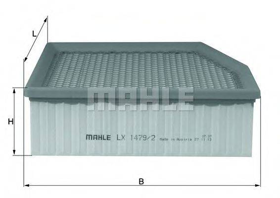 MAHLE ORIGINAL LX 1479/2