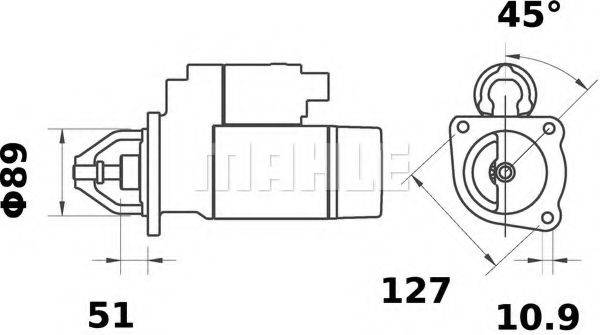 MAHLE ORIGINAL MS 269