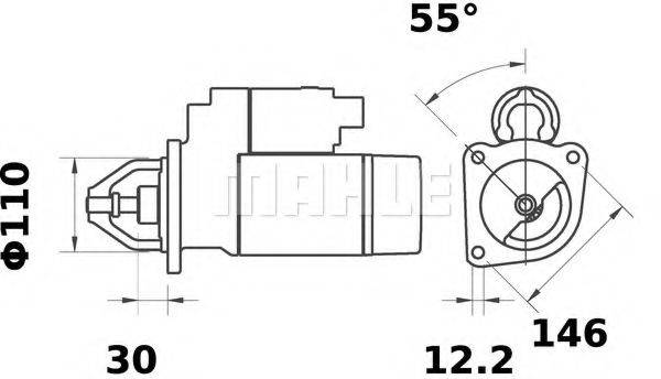 MAHLE ORIGINAL MS 224