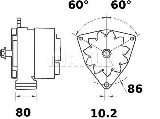 MAHLE ORIGINAL MG 368