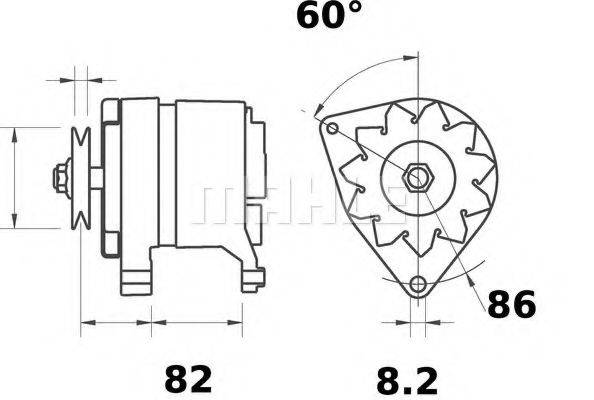 MAHLE ORIGINAL MG 249